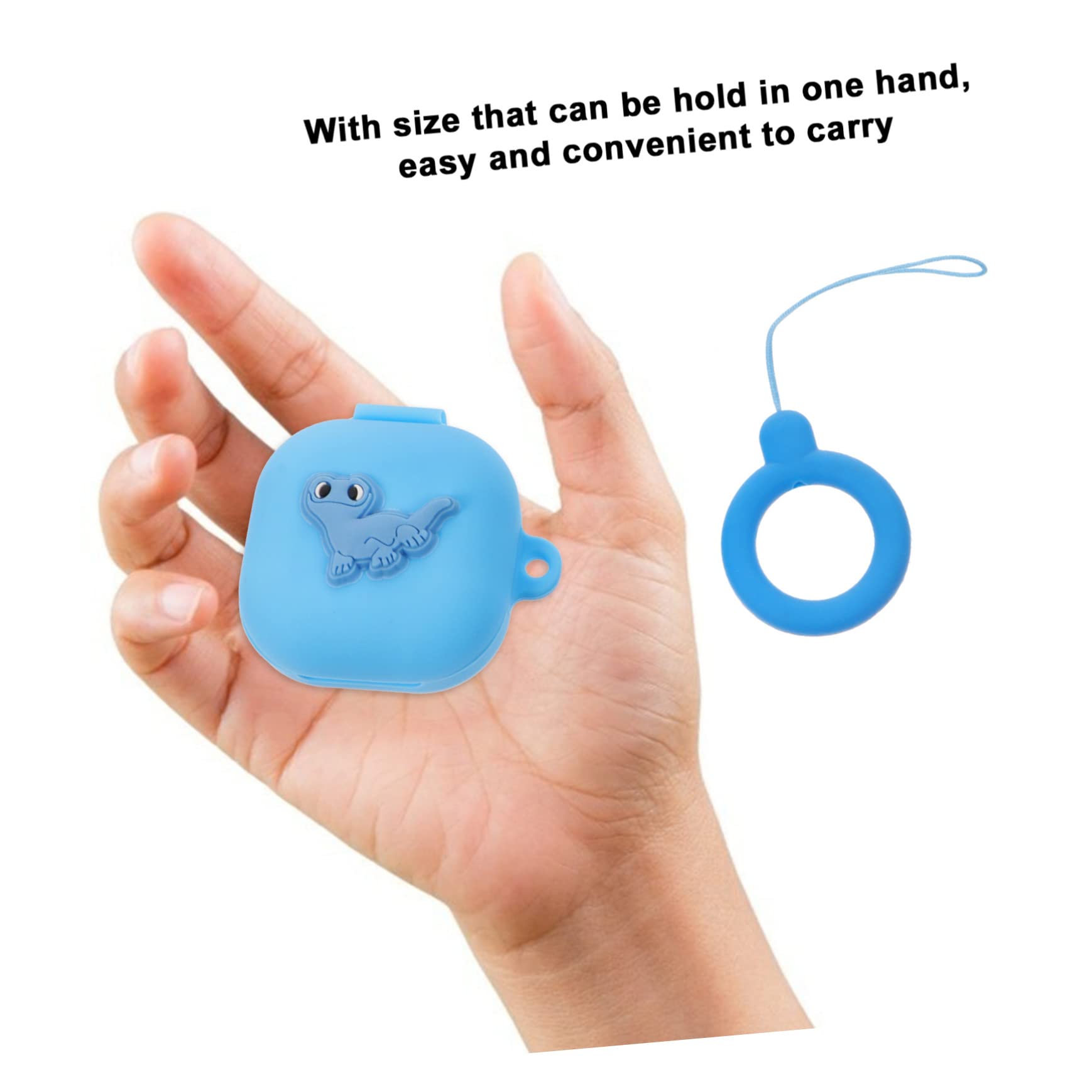 Hemobllo 3 Pack Silicone Earbud Case Cover - Soft Protective Holder for AirPods & Wireless Earbuds - Durable, Non-Slip Grip for Daily Use, Travel & Workout Protection