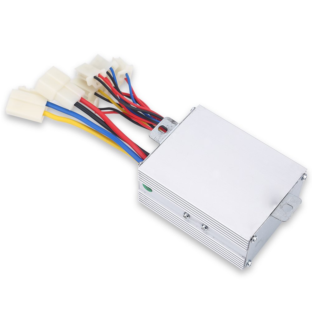 Dilwe 24V 350W Brushed Motor Speed Controller for Electric Bikes - Reliable E-Bike Brushed Controller for Commuting, Off-Road & Urban Riding