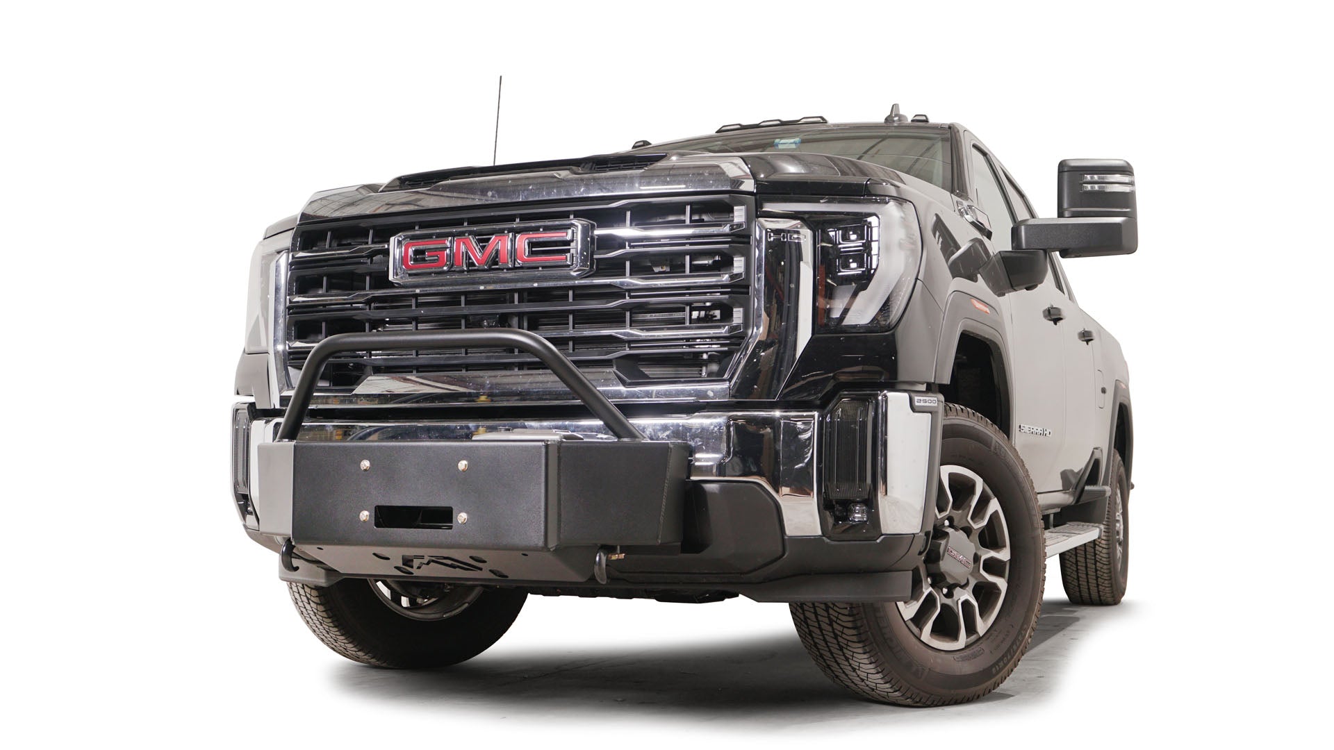 24+ GMC 2500/3500 Heavy Duty Winch Mount Bumper | Off-Road Truck Accessory for Recovery & Towing | Perfect for Off-Roading, Towing, and Emergency Situations