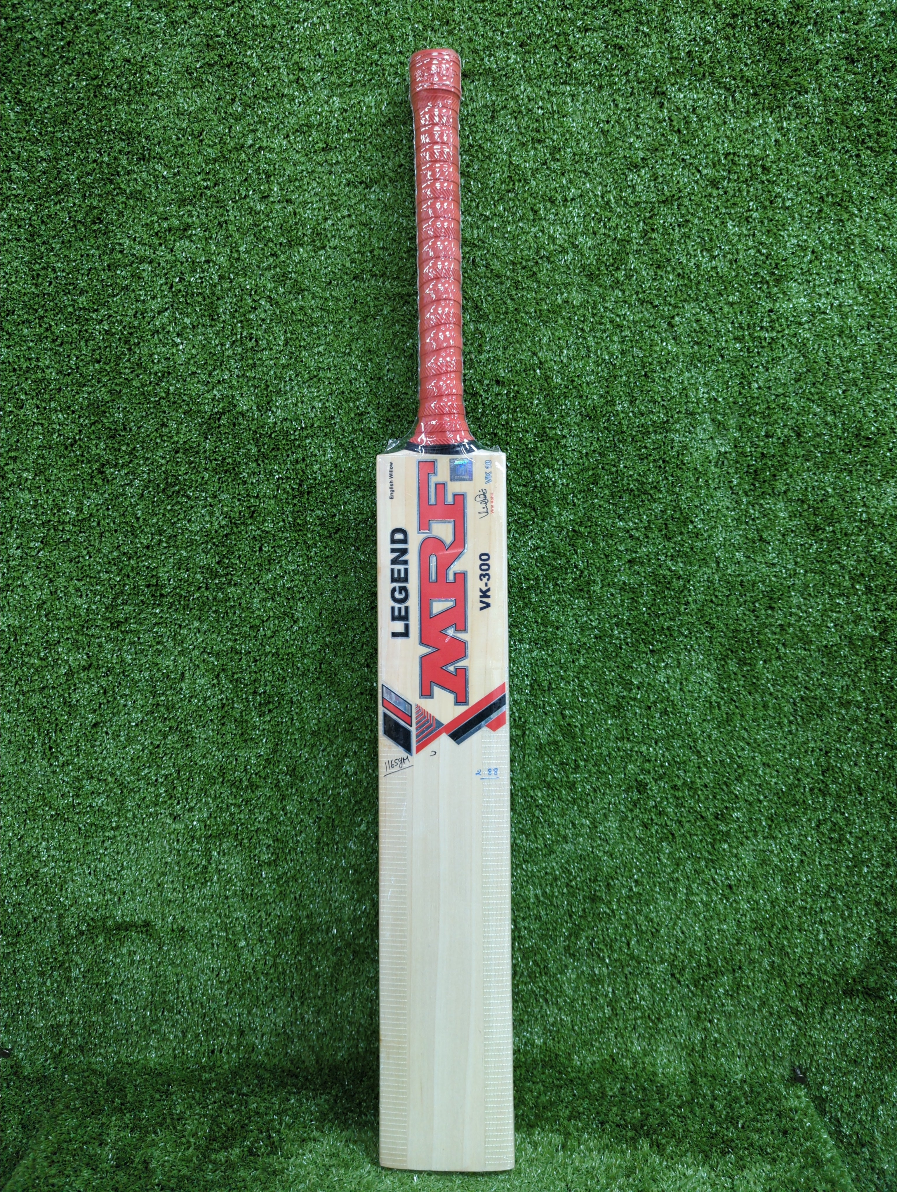 MRF Legend VK 18 300 Cricket Bat - Premium English Willow Cricket Bat for Professional Players - Perfect for Tournament Matches and Practice Sessions