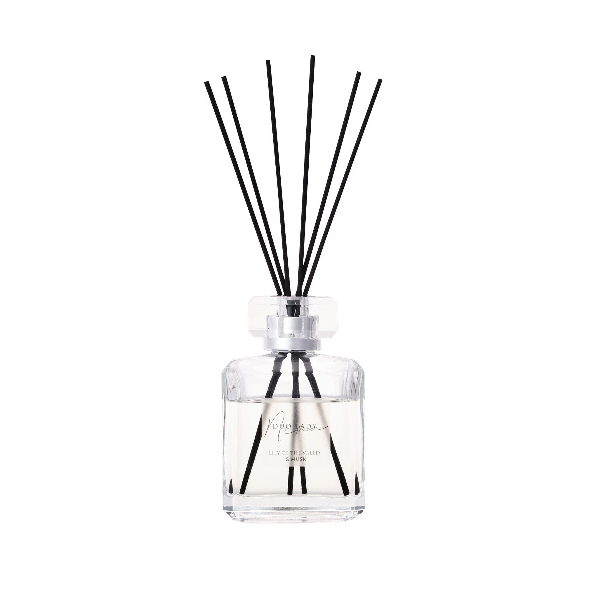 Duo Lady Fragrance Diffuser in Gold - Elegant Home Scented Oil Diffuser for Bedroom, Living Room & Office Aromatherapy