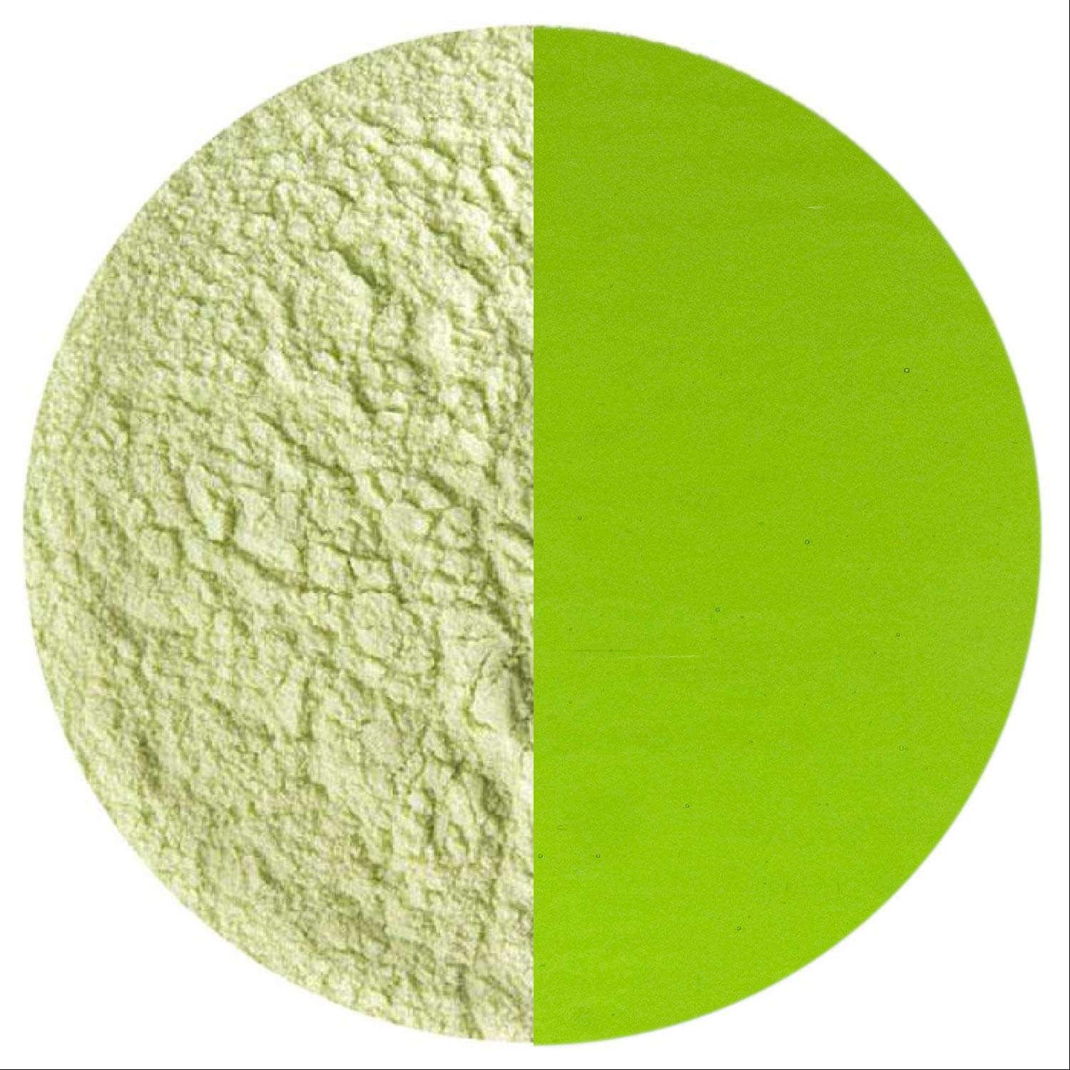 5 Oz Spring Green Transparent Powder Frit - 90 COE Glass Fusing Supply for DIY Jewelry & Art Projects - Perfect for Mosaics, Stained Glass & Kiln Work