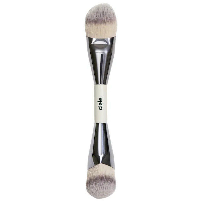 Dual-Ended Blush Brush by Ciele - Perfect for Contouring & Highlighting On-The-Go