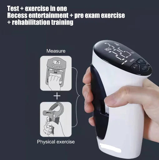 Premium Grip Strength Trainer - Hand & Forearm Exercise Equipment for Rock Climbing, Weightlifting & Rehabilitation - Improve Grip, Reduce Fatigue & Prevent Injuries