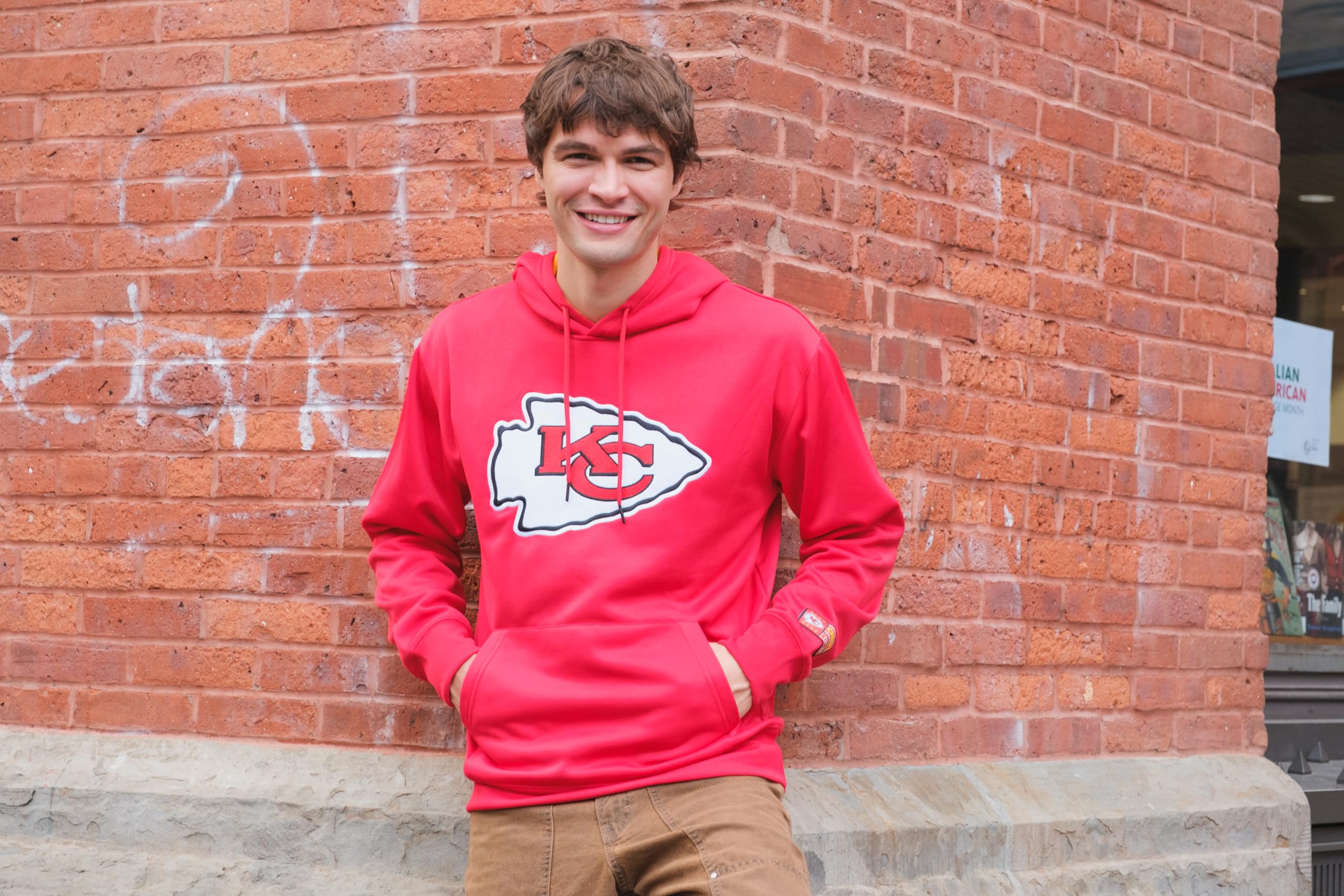 Official NFL Game Day Hoodie for Adults - Super Soft Unisex Sweatshirt | Perfect for Football Games, Tailgating & Casual Wear