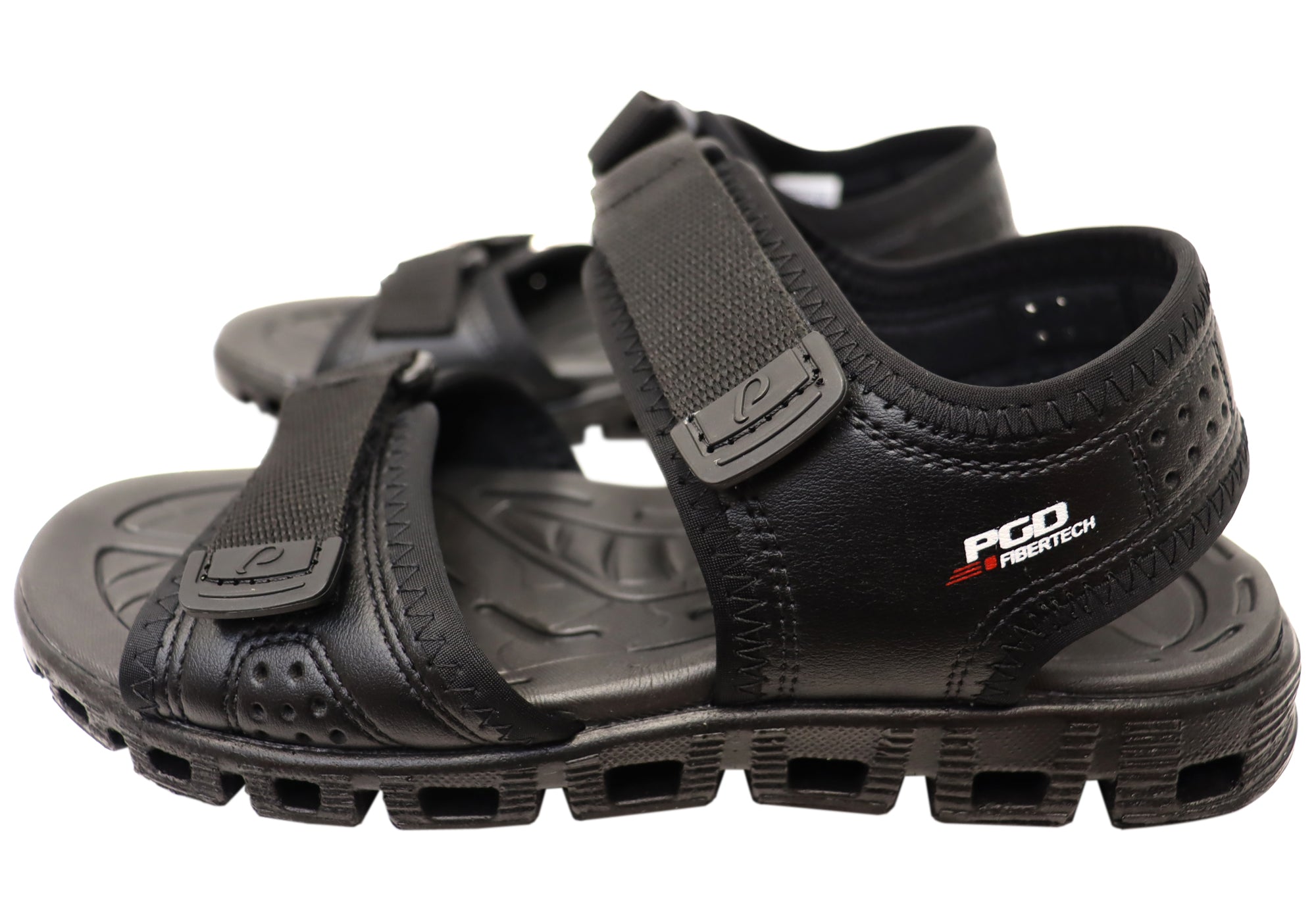 Men's Comfortable Adjustable Sandals - Pegada Saul Brazilian Leather Flip Flops for Beach, Pool & Summer Walking
