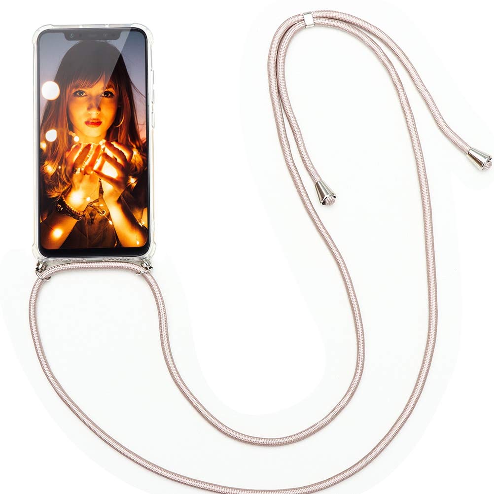 Premium Clear TPU Lanyard Case for Xiaomi Redmi Note 8T 6.3