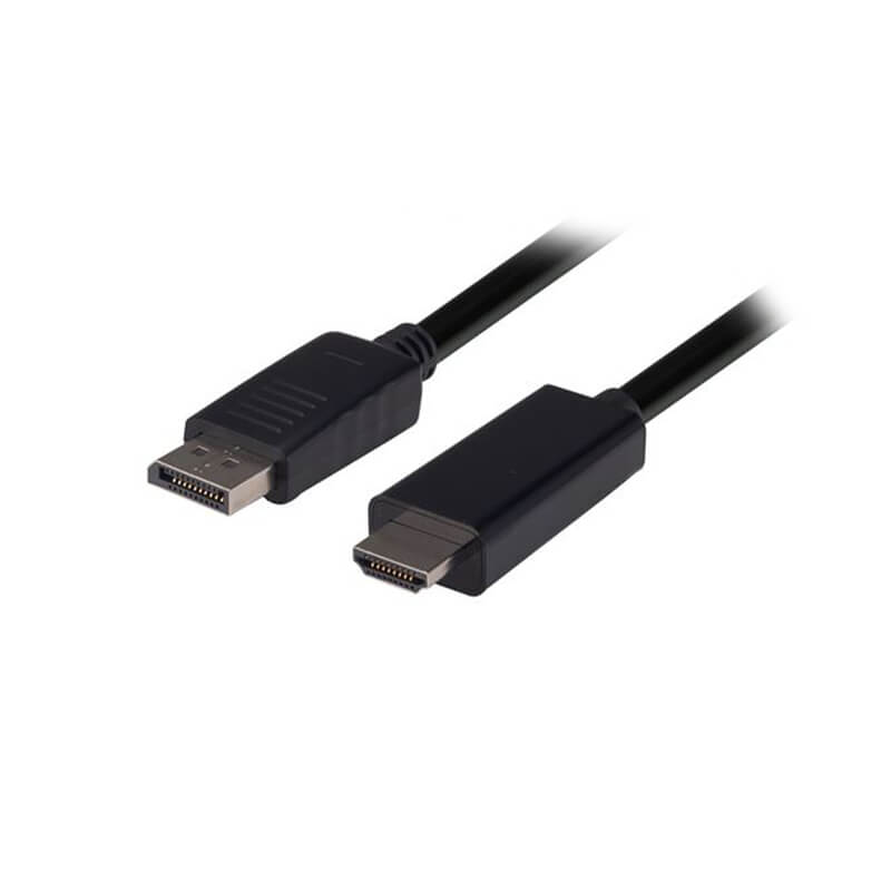 Dynamix DisplayPort 1.2 to HDMI 2.0 Adapter Cable 3M (10ft) - 4K 60Hz HDR Video & Audio Converter for PC, Laptop, Monitor, TV - Home Office & Gaming Setup