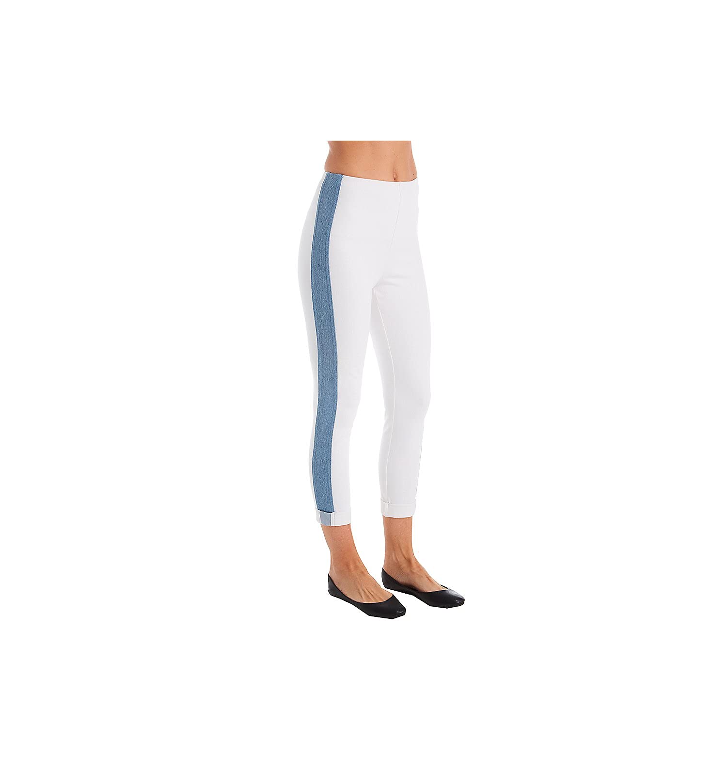 Lyssé Women's High-Rise Skinny Jeans - White Denim Pants for Casual & Work Outfits | Size S | Perfect for Everyday Wear, Office & Weekend Looks