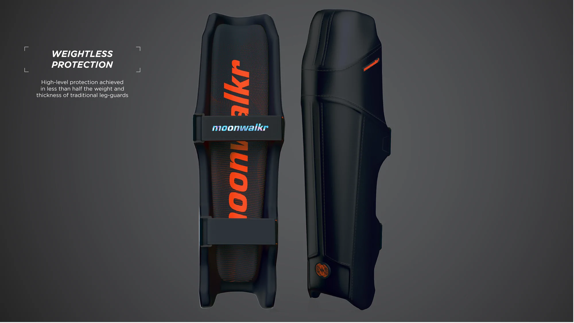 MoonWalkr 2.0 Junior Cricket Batting Pads - Youth Protective Leg Guards for Cricket Practice & Matches - Perfect for Young Players Training & Games