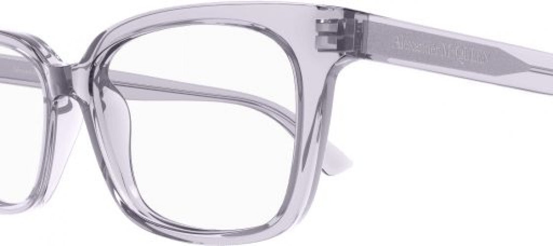 Alexander McQueen AM0464O Designer Eyeglasses for Women & Men - Stylish & Lightweight Frame for Everyday Wear, Work, and Fashion Outfits