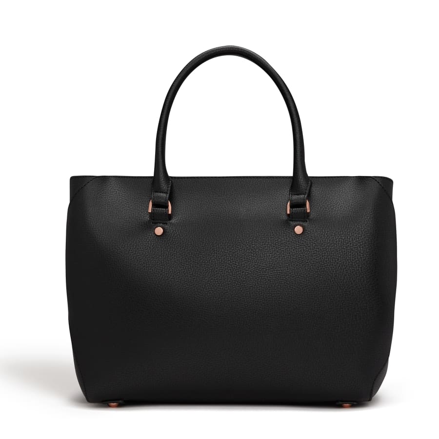 Sophie Vegan Leather Tote Bag for Women - Stylish & Eco-Friendly Black Handbag - Perfect for Work, Travel & Everyday Use