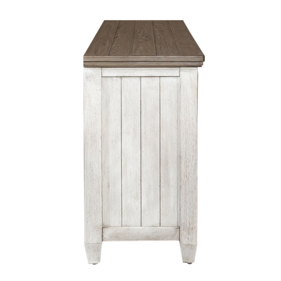76 Inch Heartland Tile TV Stand - Modern Entertainment Center for Living Room, Bedroom & Home Theater
