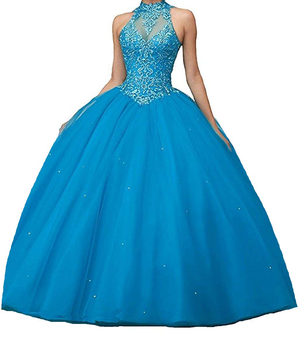 QXMYOO Quinceanera Dresses for Teens - Elegant Ball Gown Sweet 16 Prom Party Princess Dress with Tulle Skirt | Perfect for Quinceañera Celebrations, Birthday Parties & Formal Dances