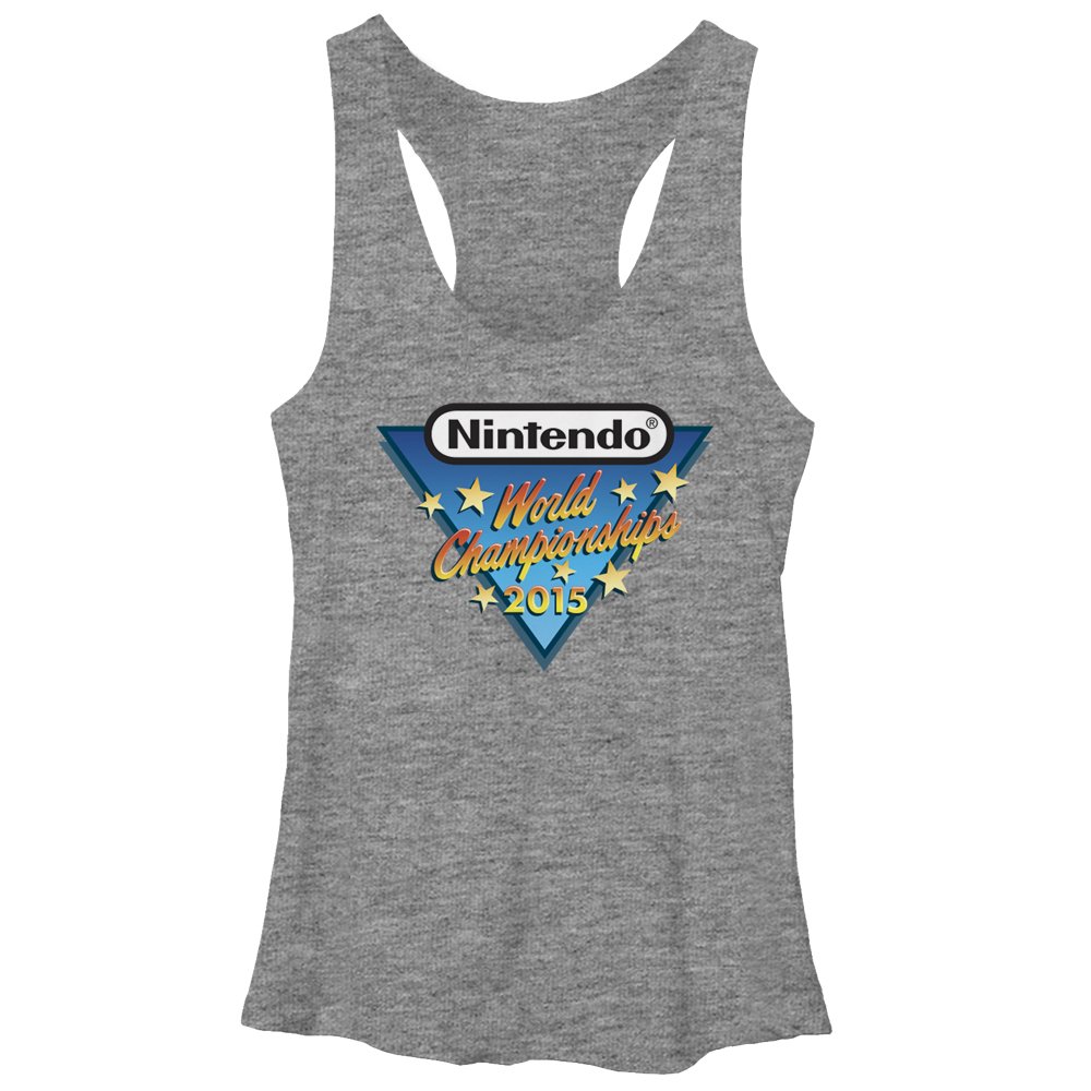Nintendo Champs Women's Racerback Tank Top for Gaming & Casual Wear
