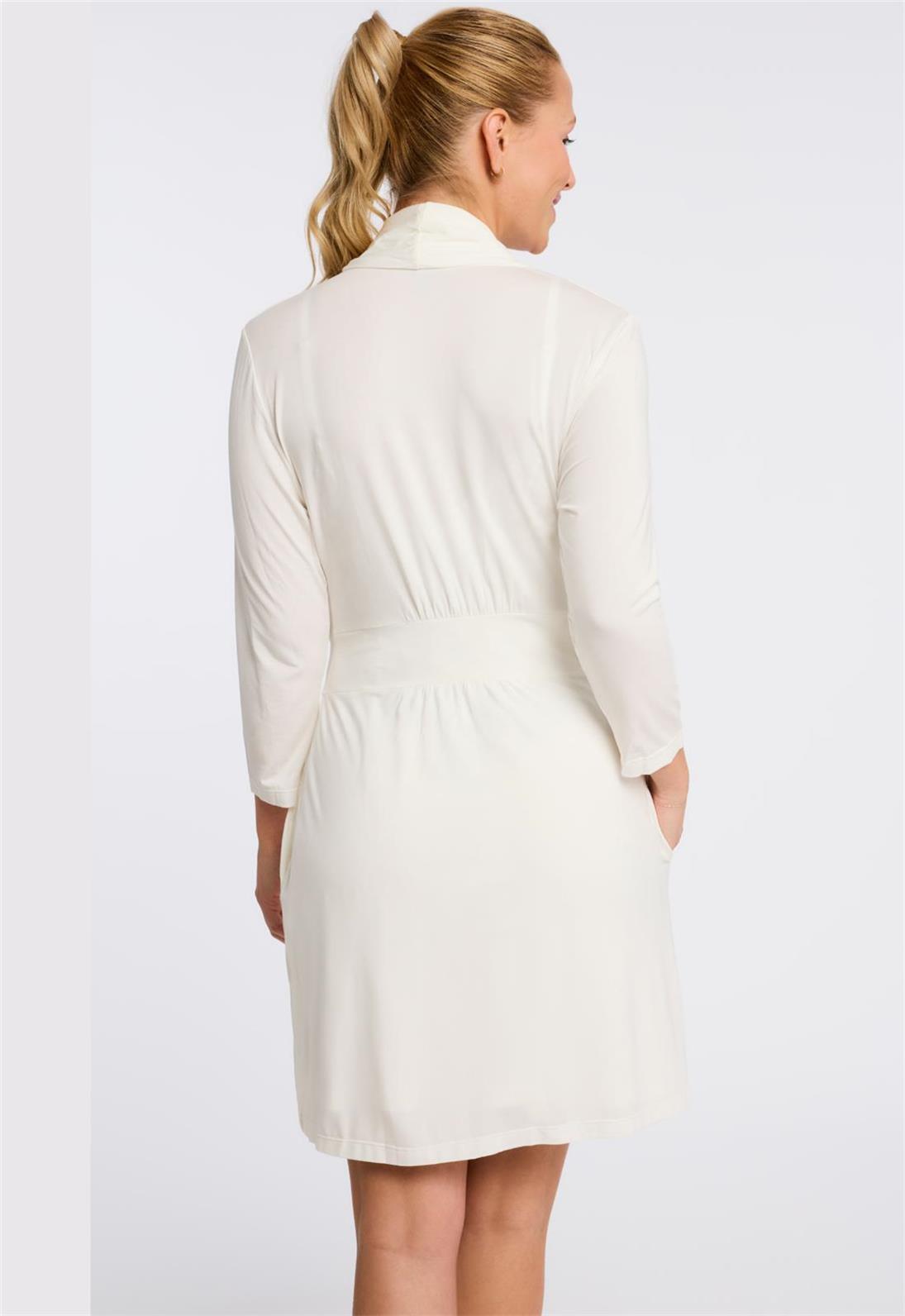 Fleurt Iconic Robe Chantilly - Elegant Lace Kimono Robe for Women | Perfect for Bridal Shower, Honeymoon & Special Occasions
