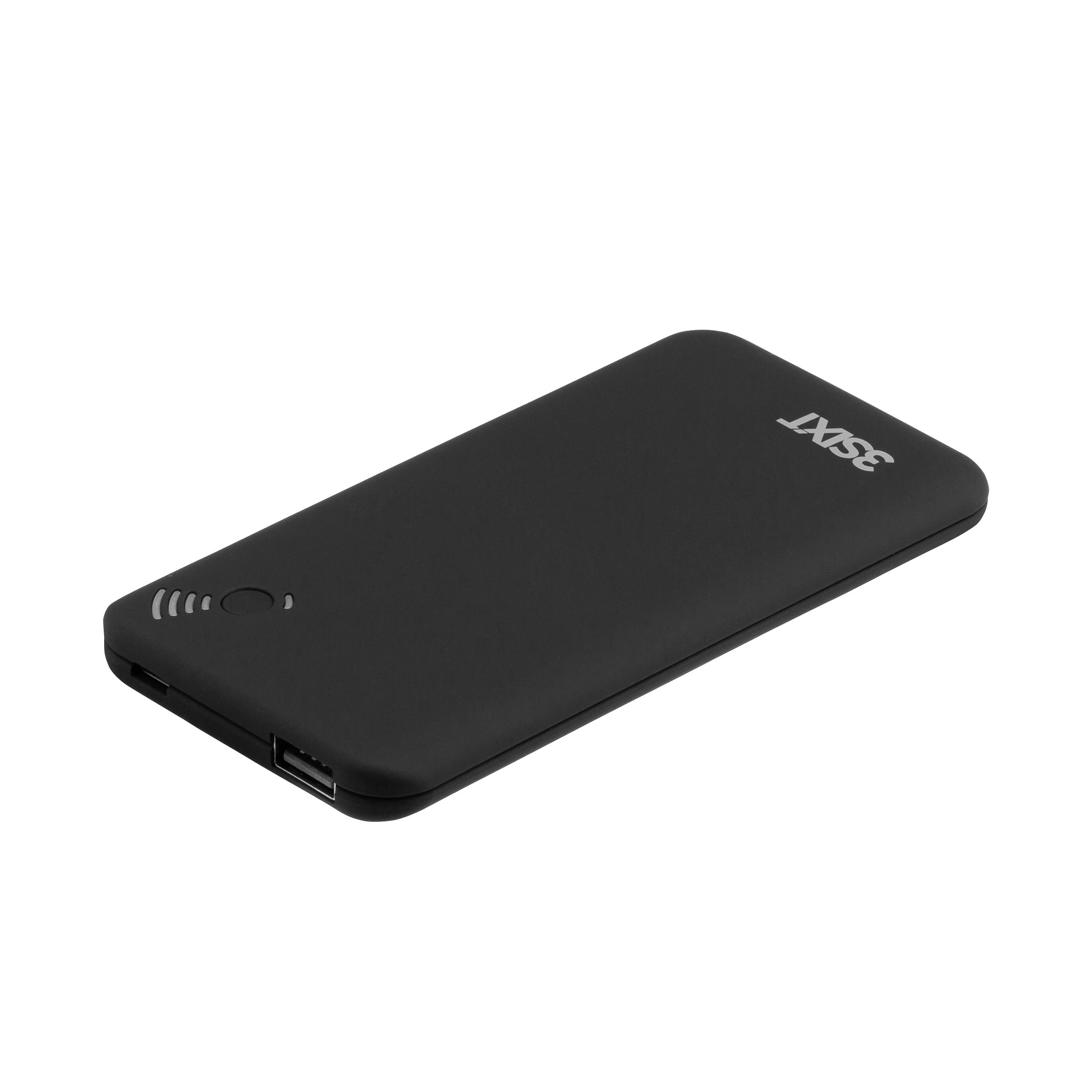 3sixT JetPak Blade Wireless 4000mAh Universal Power Bank - Portable Charger for iPhone, Samsung, Android Devices - Perfect for Travel, Camping & Emergency Power Backup