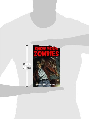 Know Your Zombies - Survival Guide for Zombie Apocalypse | Best Zombie Books & Gifts for Horror Fans | Perfect for Halloween, Cosplay & Horror Movie Nights