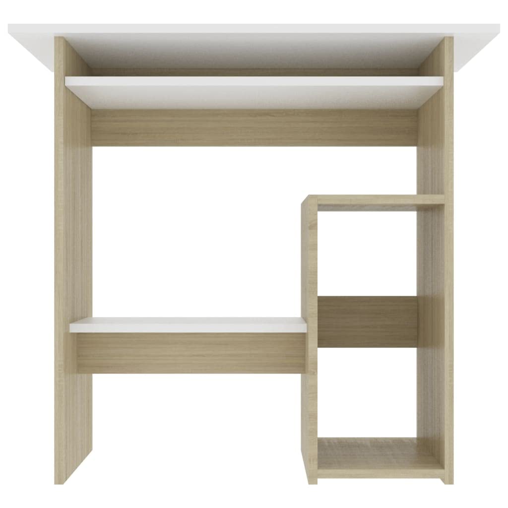 Modern Computer Desk with Storage - 31.5