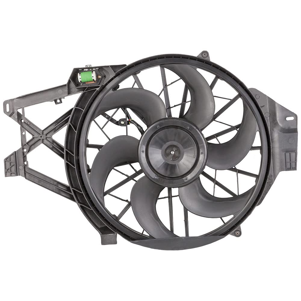 High-Performance Condenser & Radiator Cooling Fan Assembly for 2001-2004 Ford Mustang - OEM Replacement Part #19-20203AN | Perfect for Engine Cooling & AC System Repair | BuyAutoParts