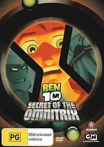 Ben 10 Secret of the Omnitrix DVD - Action-Packed Animated Adventure Movie for Kids & Teens - Perfect for Birthday Gifts & Family Movie Nights