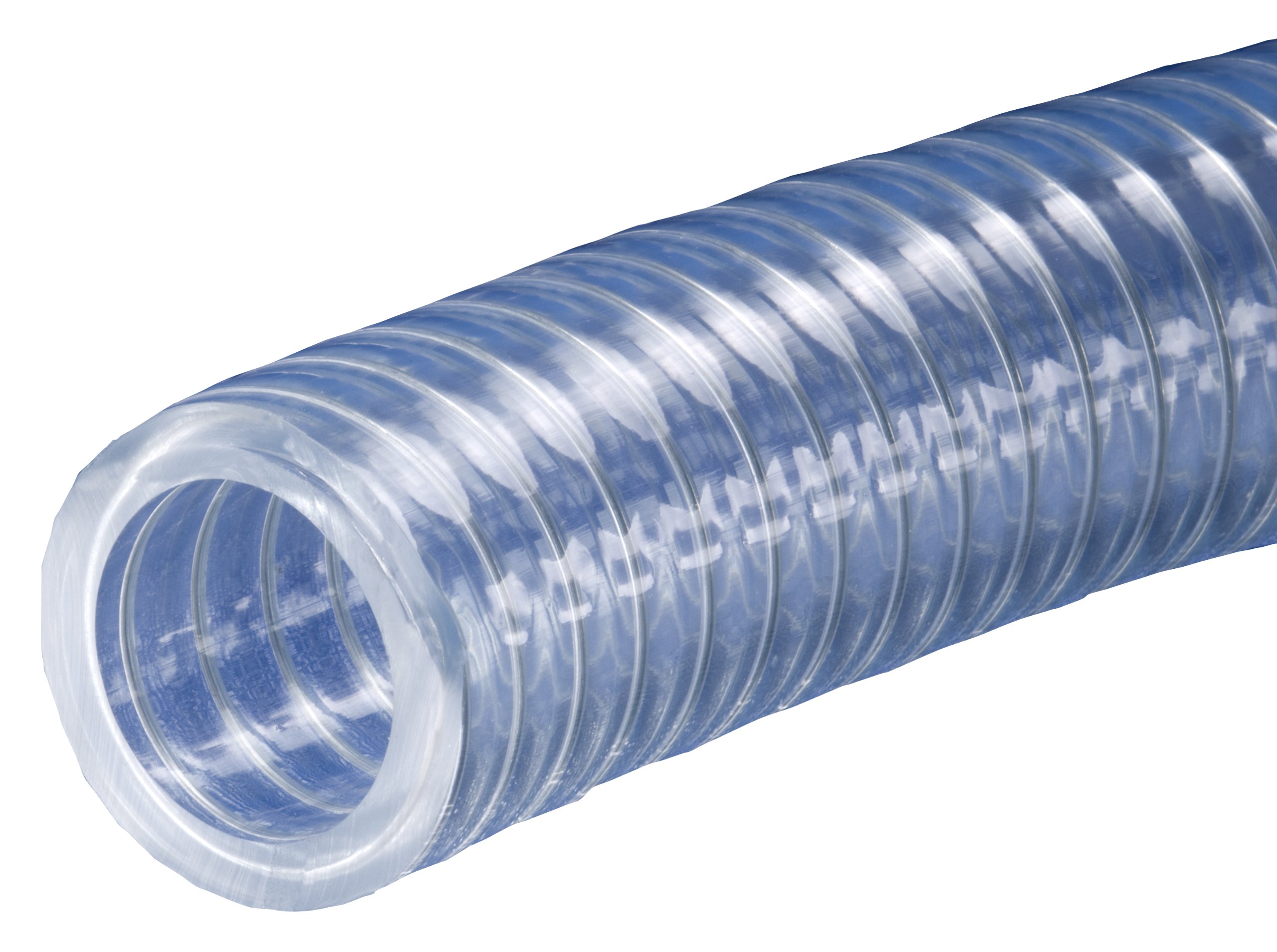 Kuriyama K7130 Heavy Wall PVC Food & Beverage Vacuum Transfer Hose - 150 psi, 3/4
