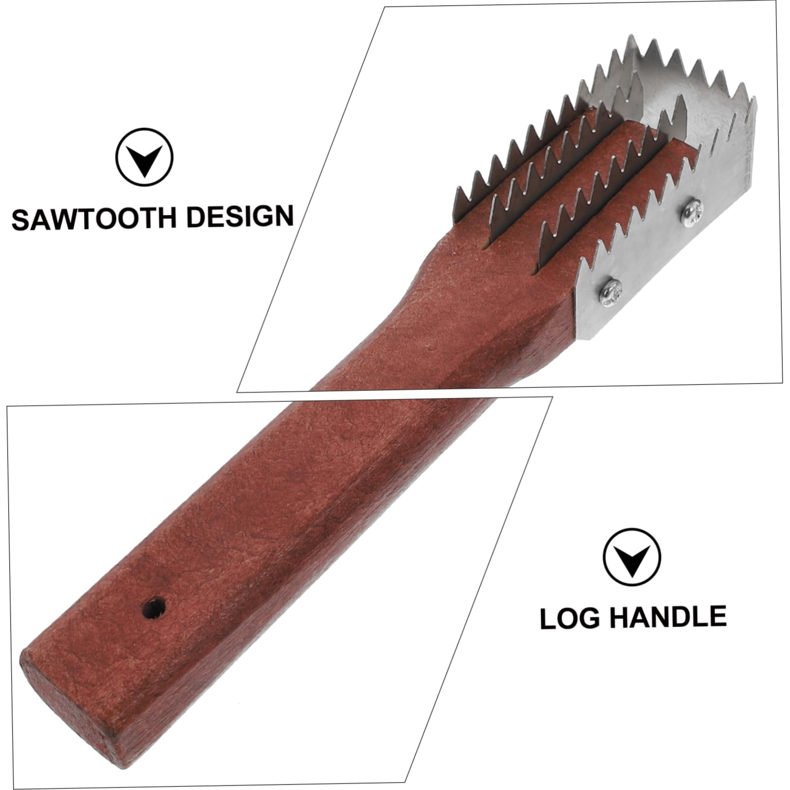 Stainless Steel Fish Scale Scraper 2pcs - Kitchen & Bath Cleaning Tool
