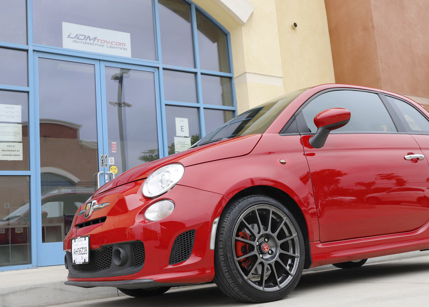 Clear Lens Front & Rear Side Marker Light Housings with Bulbs for 2011-2019 Fiat 500 & 500e - Enhanced Visibility & Style for Night Driving & Custom Car Upgrades
