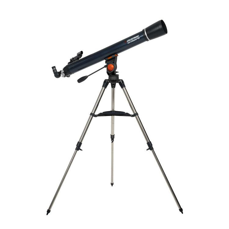 Celestron AstroMaster 90 AZ Refractor Telescope - Portable Astronomy Telescope for Beginners & Adults, Perfect for Stargazing, Moon Observation & Backyard Astronomy