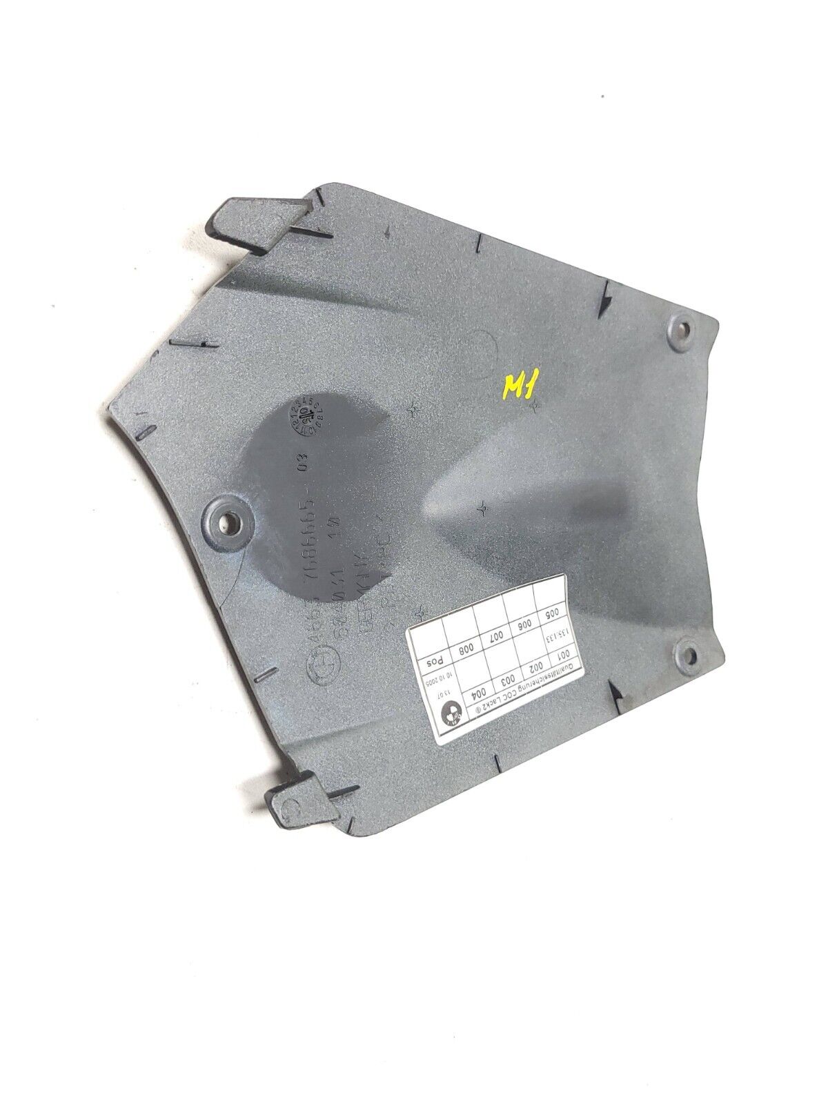 Original BMW K1200R K1200 Gas Tank Cover 46637686665 - OEM Replacement Part for Motorcycle Repair & Customization