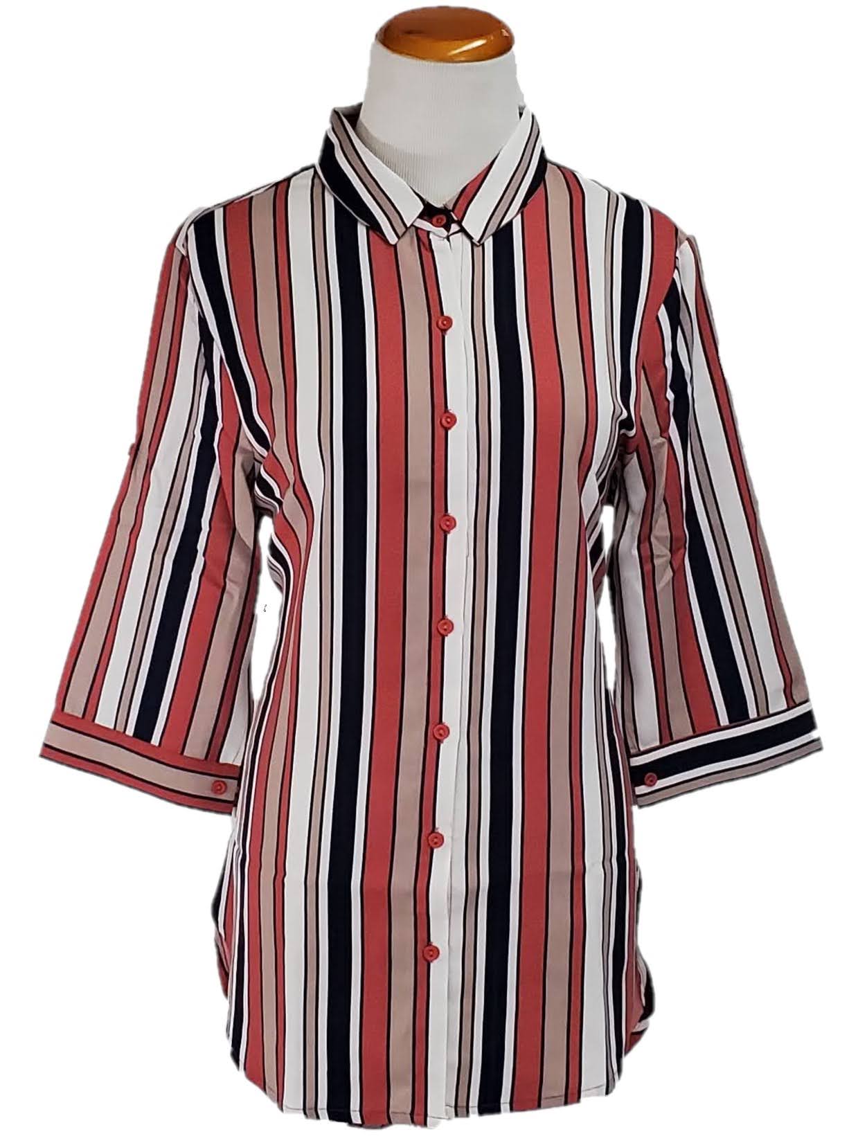 Women's Stylish Button-Down Tops - Casual & Office Wear for Everyday Comfort | Perfect for Work, Outings & Layering
