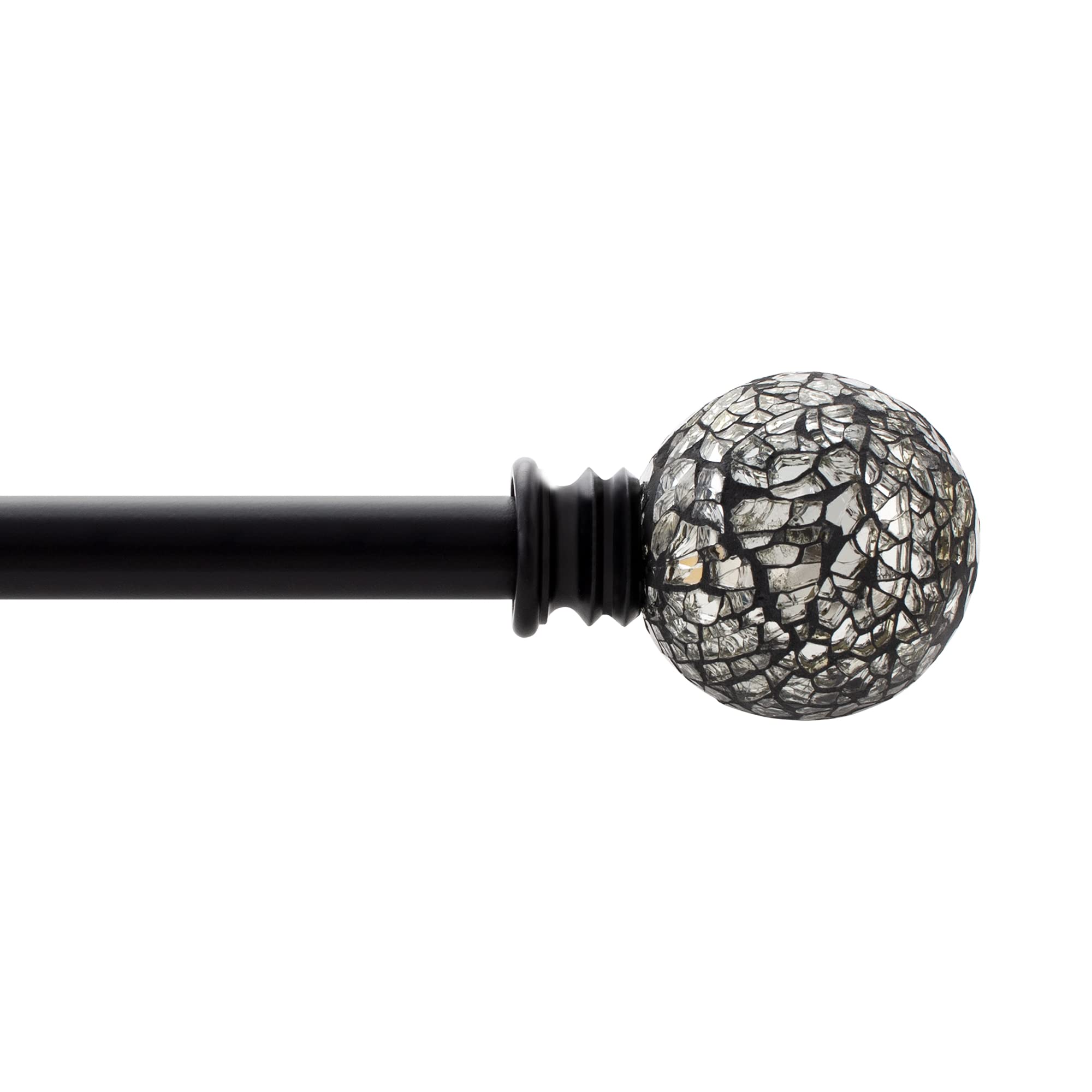 Deco Window Black Matt Extendable 52