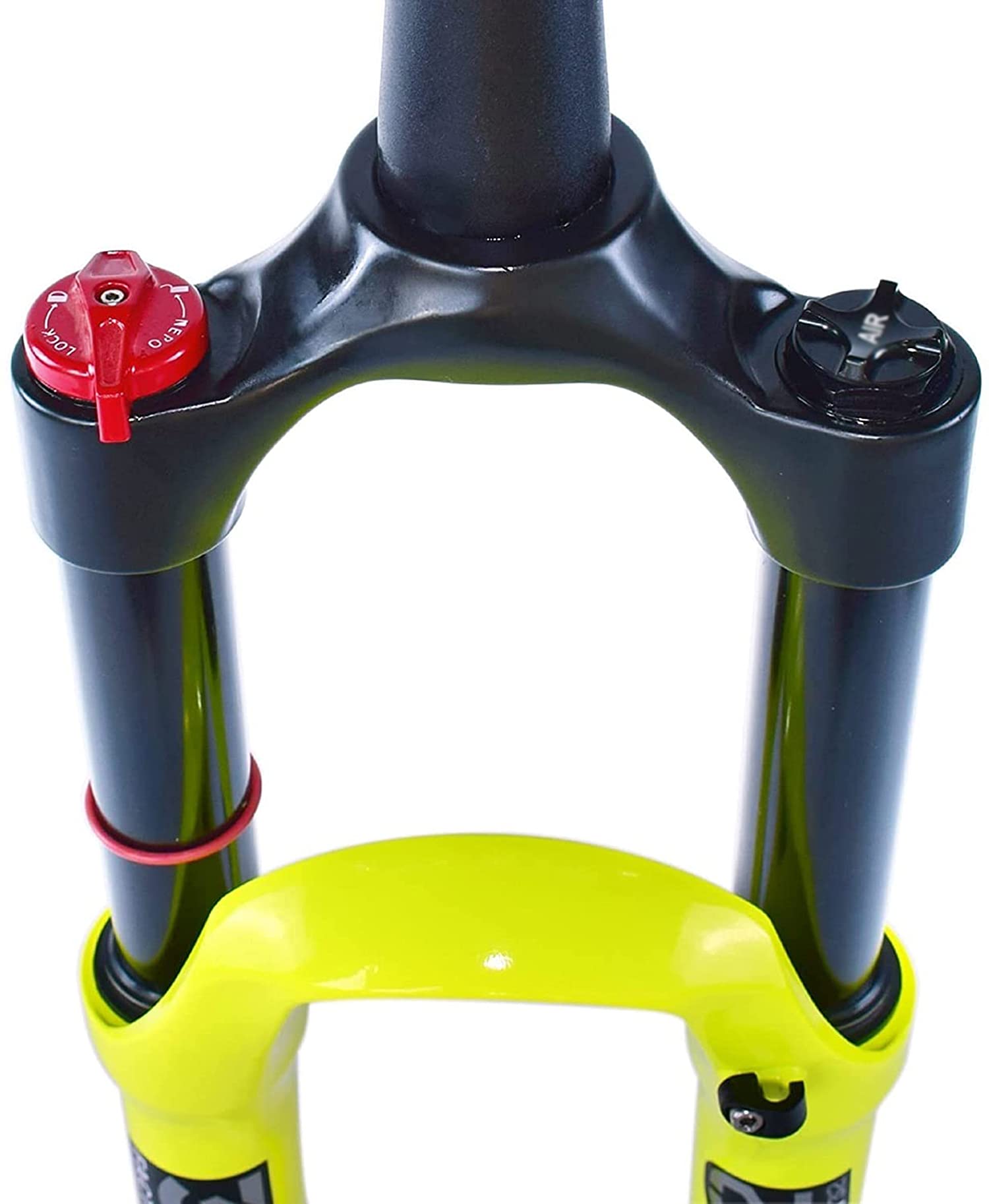 Ultralight MTB Air Suspension Forks 26/27.5/29 Inch 140mm Travel - Remote Lockout & Rebound Adjust - Straight/Tapered QR 9mm - Disc Brake Compatible - Perfect for Trail Riding, Downhill & Mountain Biking Adventures