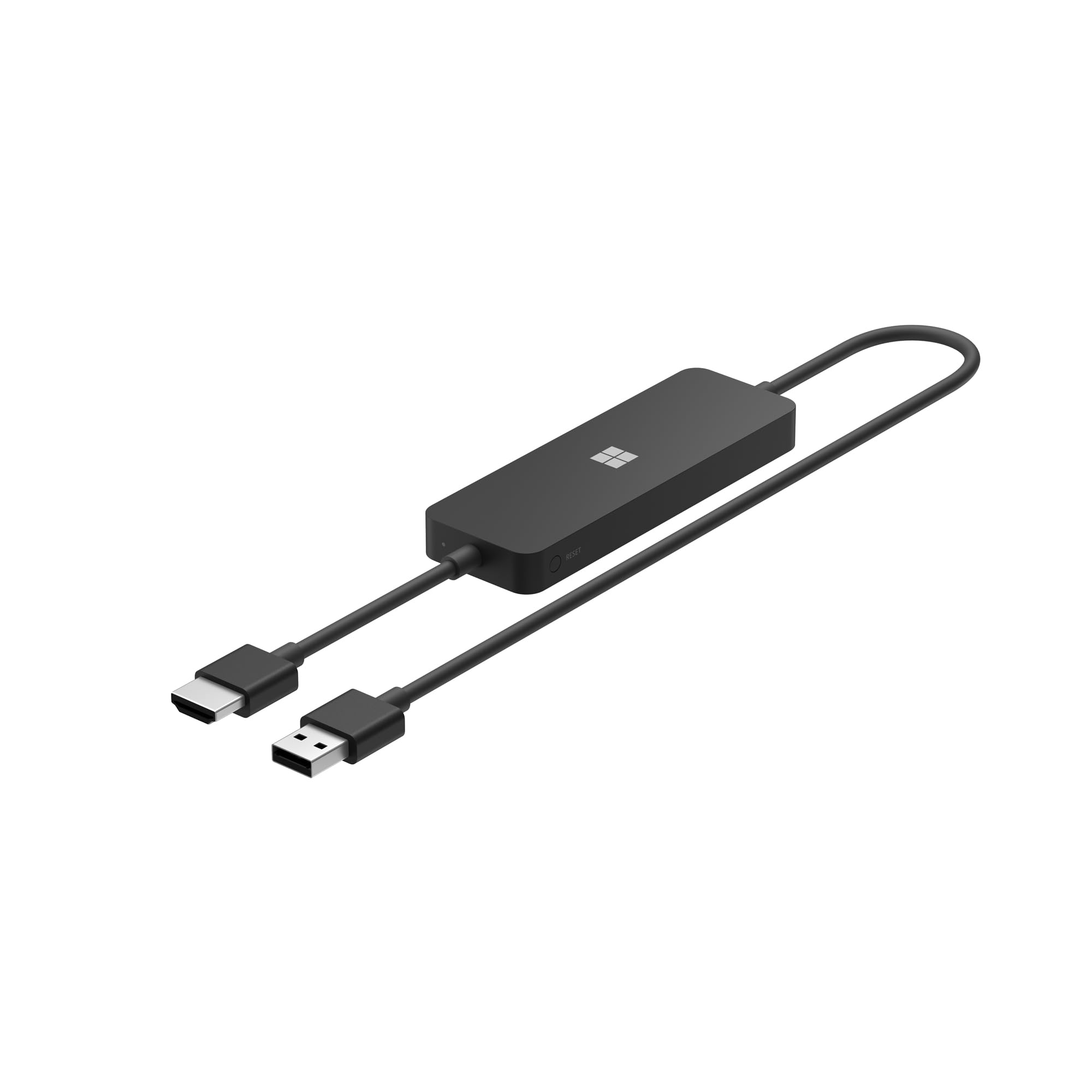 Microsoft 4K Wireless Display Adapter - Stream HD Videos & Mirror Screens Wirelessly | Plug & Play for Laptop, TV, Projector | Perfect for Home Office, Presentations & Gaming (Black)