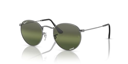 Gunmetal/Clear Gradient Dark Green Polarized