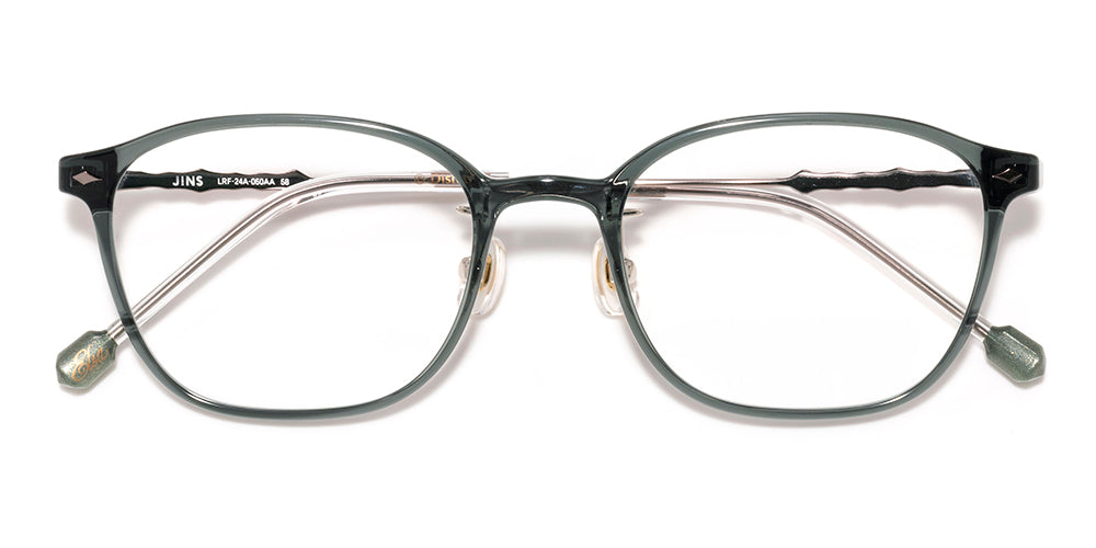 JINS x Disney Frozen Elsa 050 Eyeglasses - Blue Light Blocking, UV Protection for Kids & Adults - Perfect for Reading, Gaming, and Screen Time