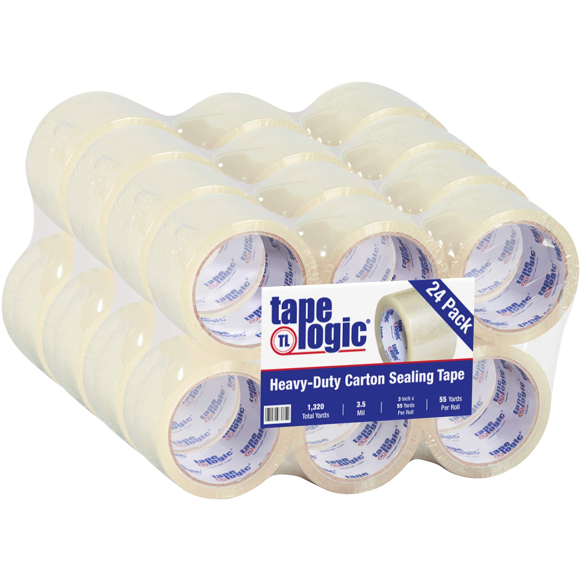 BOX USA BT905350 Acrylic Tape 3.5 mil, 3