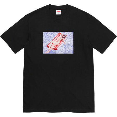 Supreme Float Tee - Black Cotton T-Shirt for Men | Streetwear Fashion | Casual Wear & Urban Style