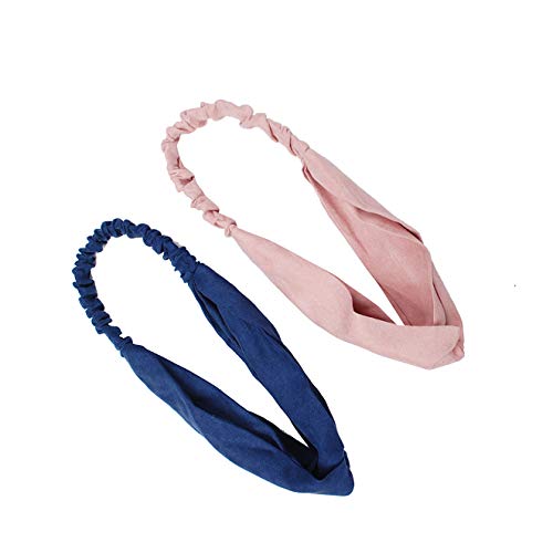 Vogue Suede Knot Headband for Women - Gym & Office Wear