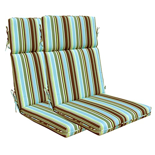 Green/Coffee/Blue Stripe