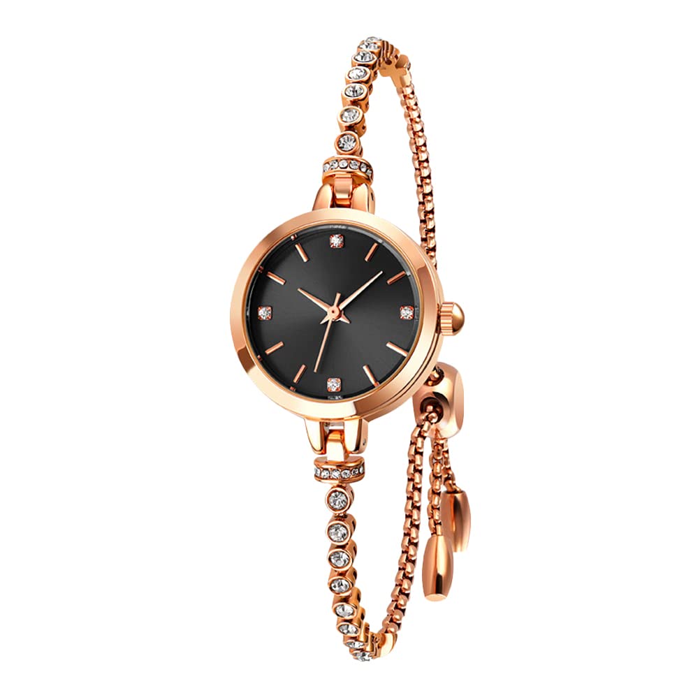 Stylish ibasenice Jewelry Set - Elegant Bracelet Watch for Women, Fashionable Wrist Watch & Lady's Bracelet Gift, Perfect for Dressing Up, Parties, and Special Occasions