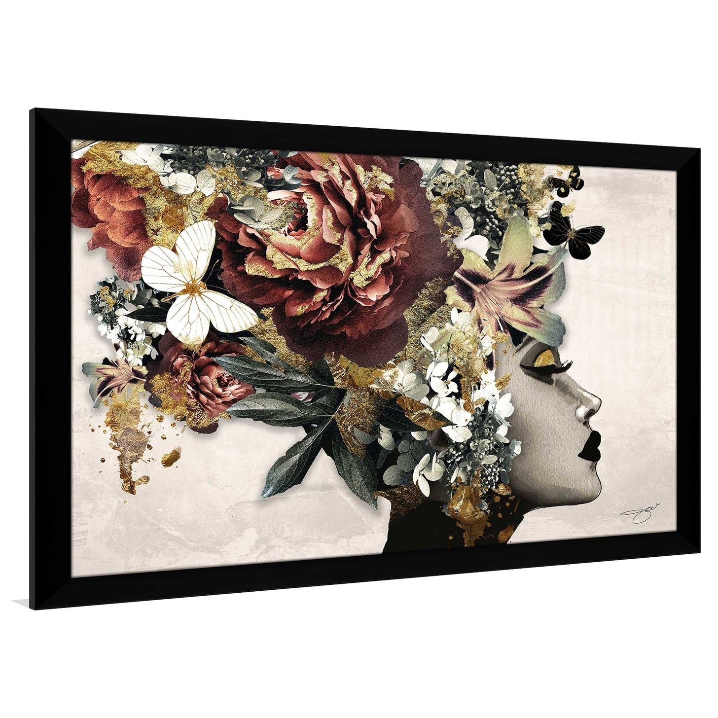 Jodi Print Acrylic Afrique Model 2 Wall Art - Modern African Inspired Home Decor for Living Room, Bedroom & Office