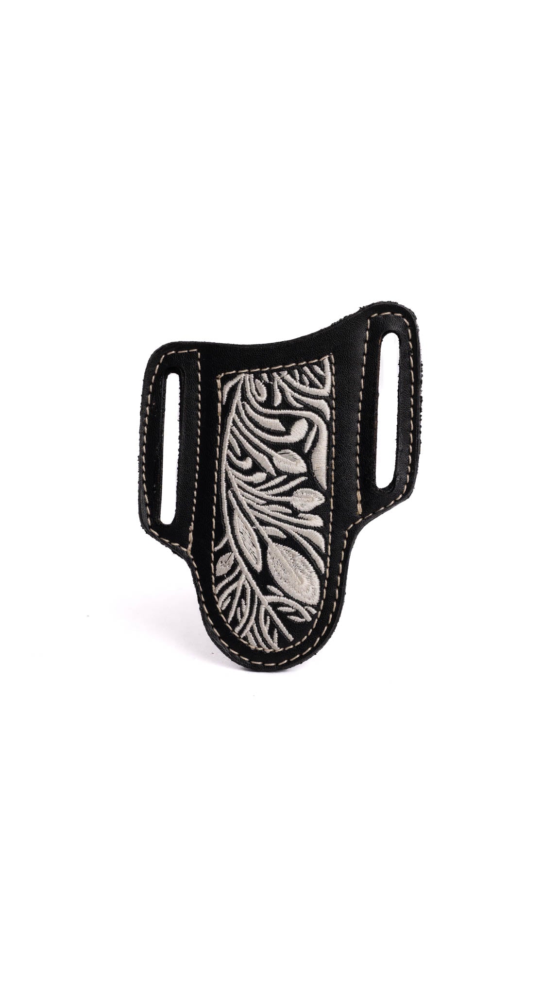 Premium Leather Knife Sheath for Hunting & Outdoor - Rock'em Bordado Handmade Sheath for Fixed Blade Knives - Perfect for Camping, Bushcraft & Survival Gear