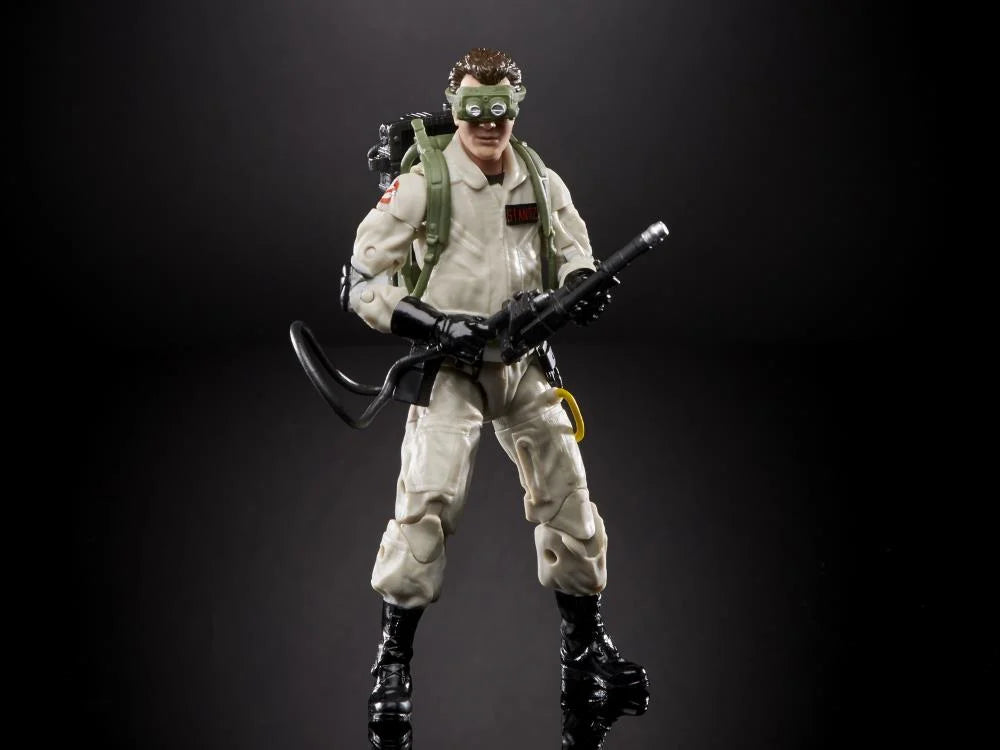 Ghostbusters Plasma Series Ray Stantz Action Figure with Terror Dog BAF - Collectible Toy for Fans, Halloween Decor, and Movie Display