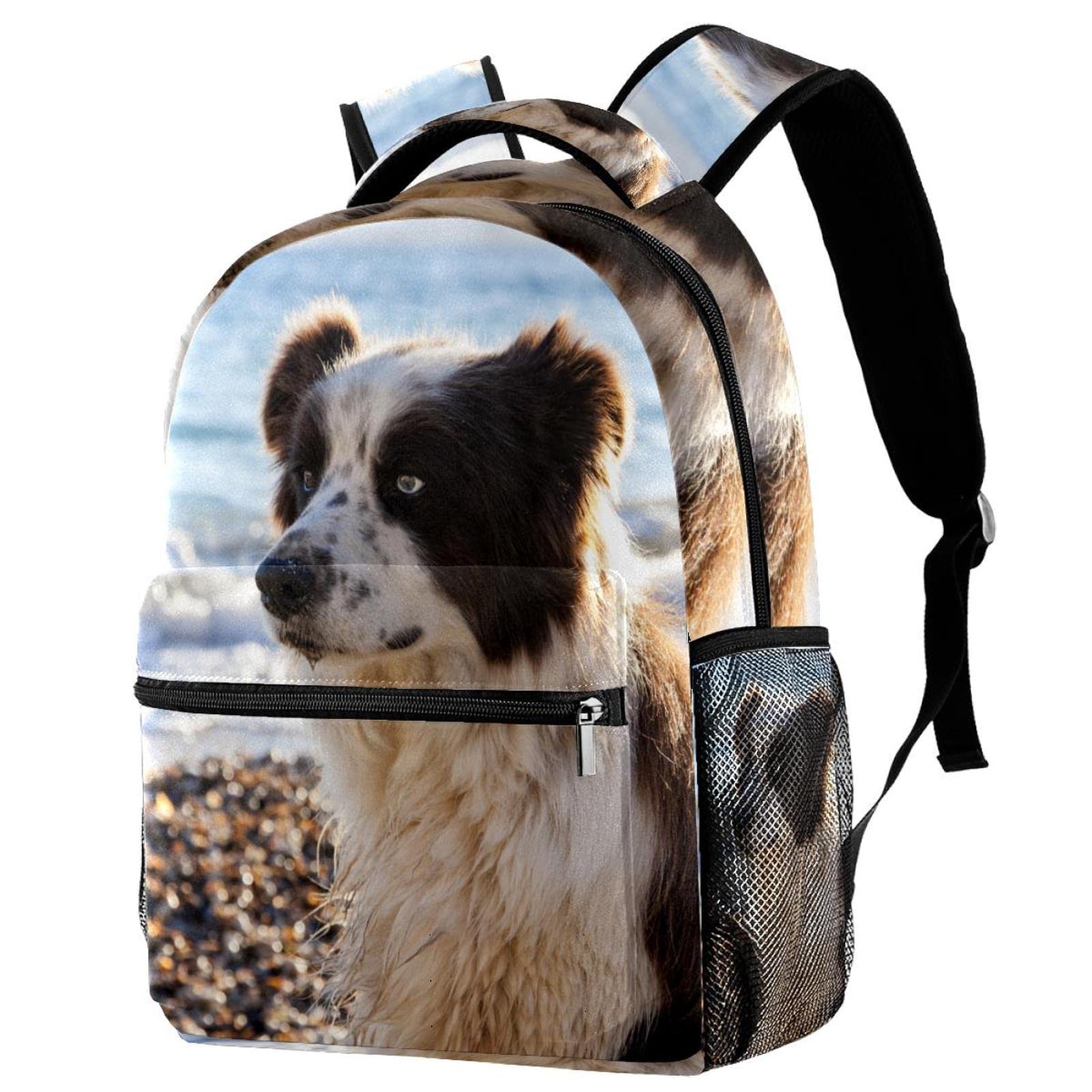 Waterproof Dog Beach Backpack - Lightweight Shoulder Bag for Students, College, Travel & School - Perfect for Beach Trips, Hiking & Outdoor Adventures