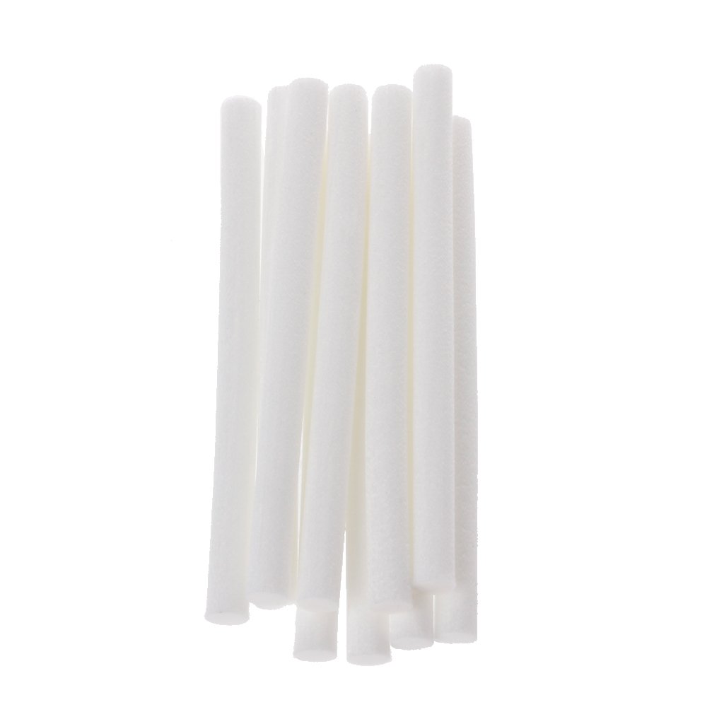 80mm 10Packs Humidifier Replacement Filter Sticks - Cut to Fit Aroma Diffusers & Air Humidifiers - Perfect for Bedroom, Office, and Home Air Freshening