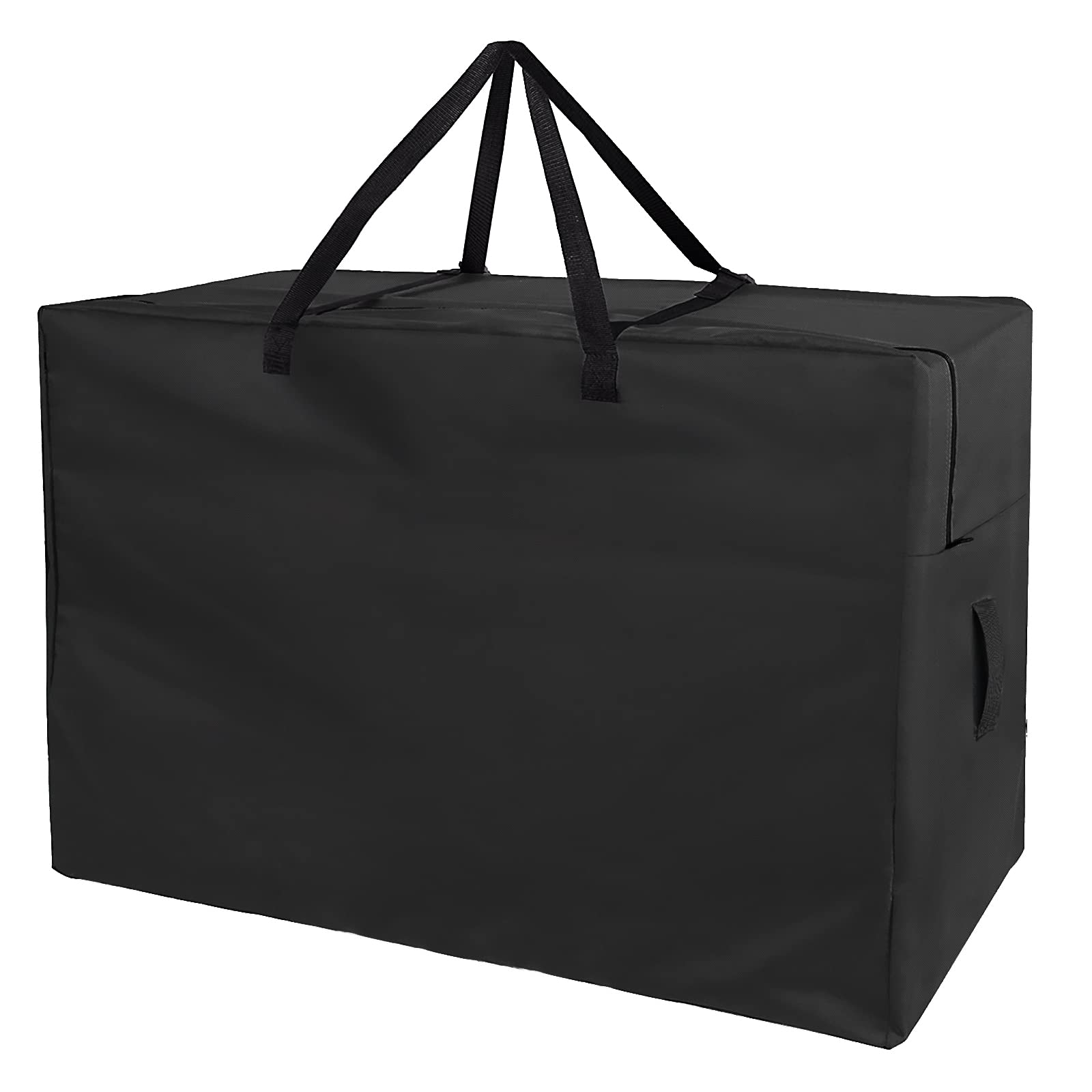 33 Inch Heavy Duty Folding Mattress Storage Bag - Durable Carrying Case for 4-6 Narrow Twin & Cot Mattresses, Tri-Fold Guest Bed Mattress Cover (33x27x16 Inches) - Perfect for Home Storage, Travel & Camping
