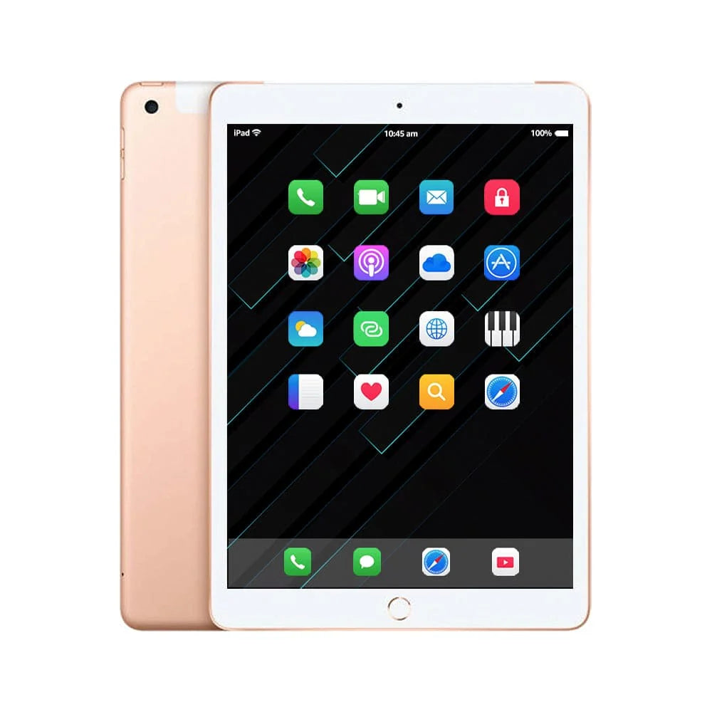 Apple iPad 8th Generation 10.2-inch WiFi + Cellular (128GB, Space Gray) - Brand New Tablet for Work, School & Entertainment