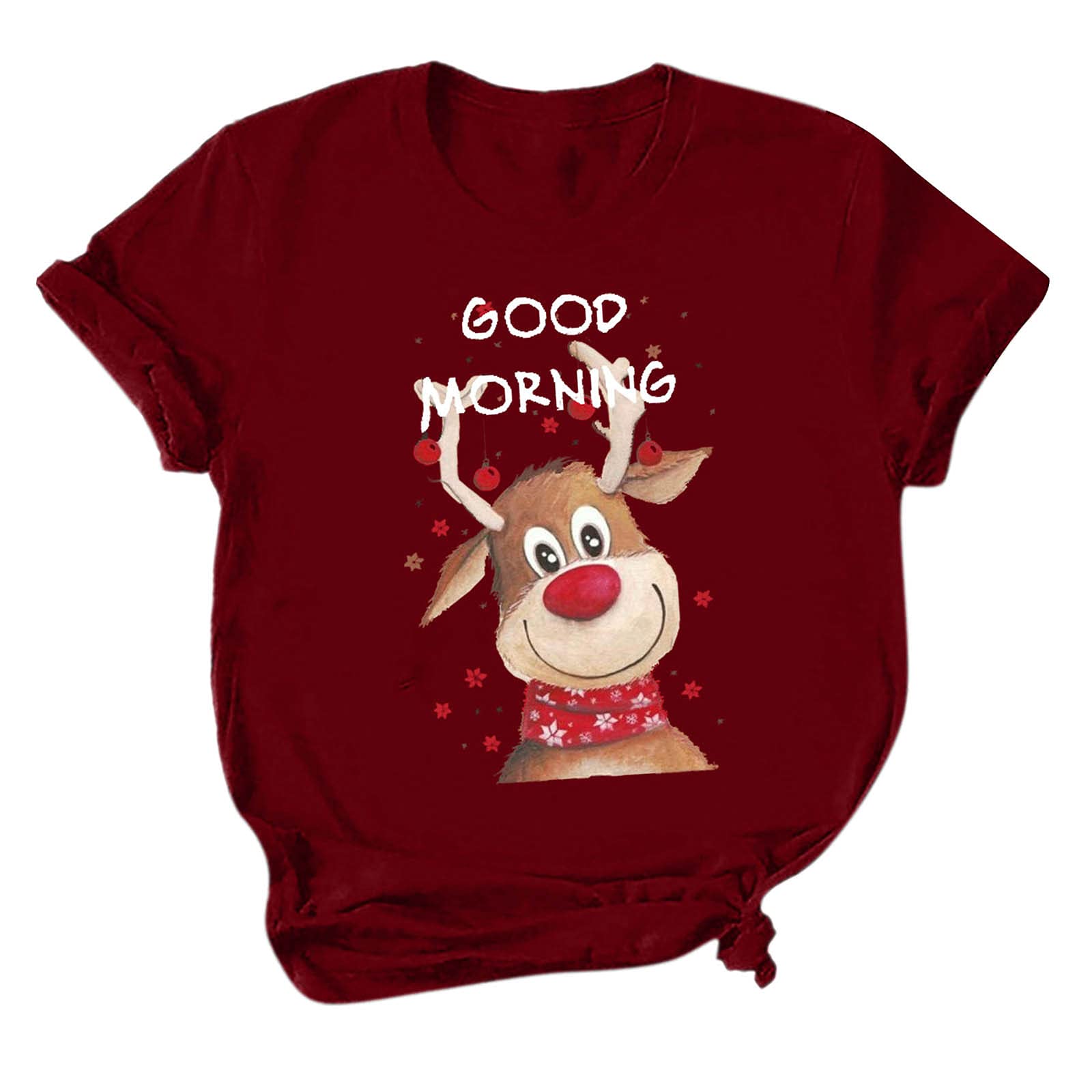 Women's Casual Short Sleeve Graphic Tee Shirts - Soft Cotton Pullover Tops with Trendy Prints | Perfect for Everyday Wear, Weekend Outings & Layering Outfits