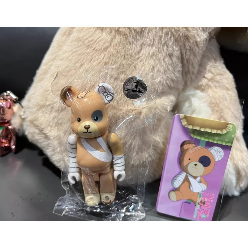 Bearbrick Series 29 ANIMAL Girls Und Panders Boko 100% Collectible Figure - Cute Animal Design for Anime Fans, Perfect for Display Shelf & Gift for Collectors